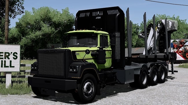 Mack Forestry Pack FS22 v1.0.0.0