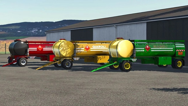 Giaroli 3000LTS Tankers v1.0.0.0