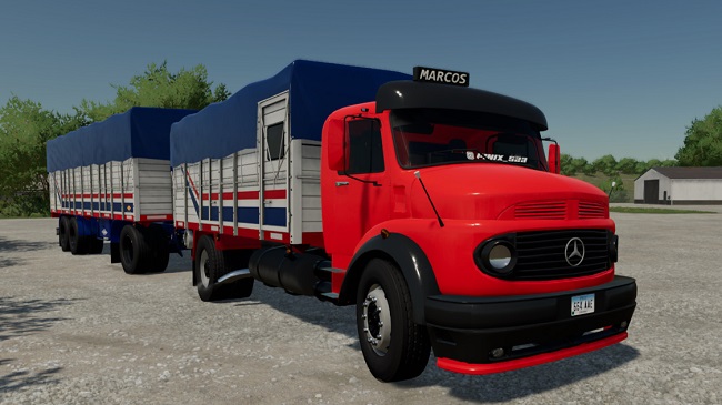 Mercedes Benz 1114 + Прицеп v1.0.0.0