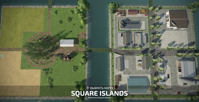 Карта Square Islands v1.0.1.0