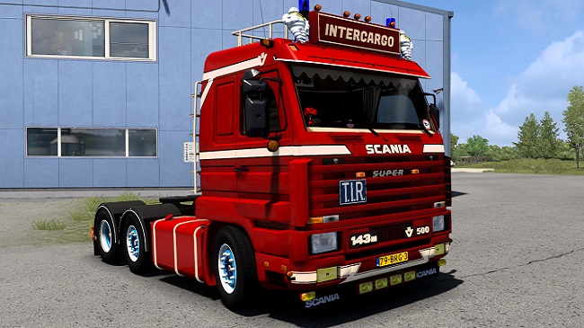 Scania 143M 500 V8 Intercargo v1.4