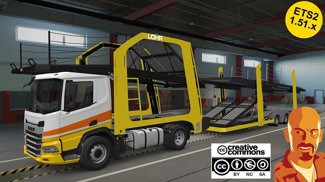 DAF XD Car Transporter v1.1