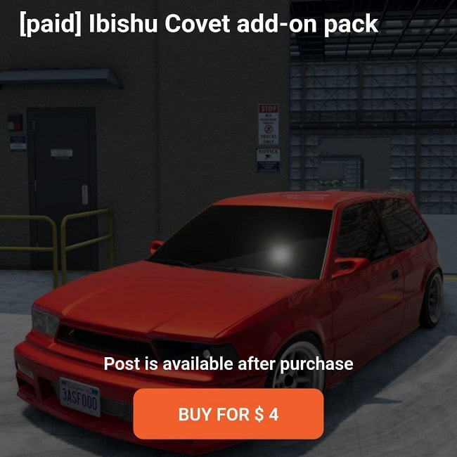 Ibishu Covet Add-on Pack v1.0