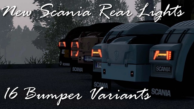 New Scania Rear Lights v1.0