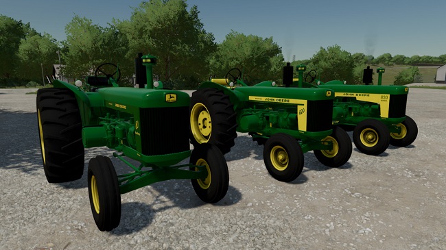 John Deere 1956-1958 Years Tractors Pack v3.0.0.0