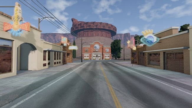 Карта Radiator Springs v2.0