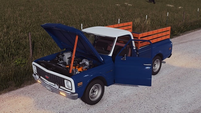 Chevrolet K10 Custom (1972) FS22 v1.0.0.0