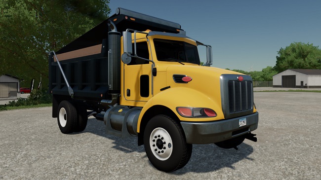 Peterbilt 340 Meyer Tailgate Salter v2.0.0.0