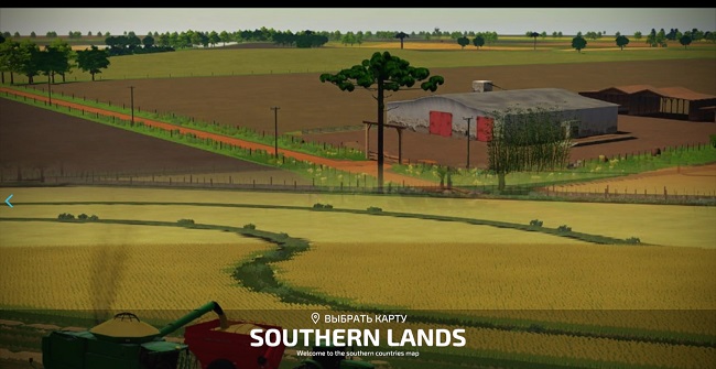 Карта Southern Lands v1.0.0.0