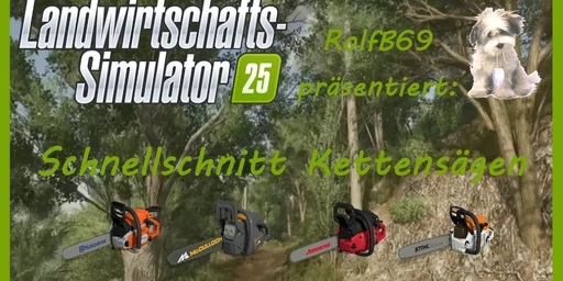 Chainsaw Fastcut FS25 v1.0.0.0