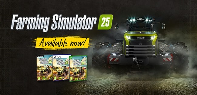 Состоялся релиз Farming Simulator 25!