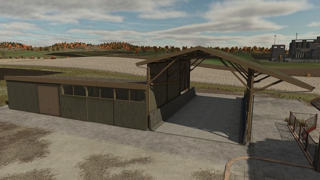 Old Barn With Shelter v1.0.0.0