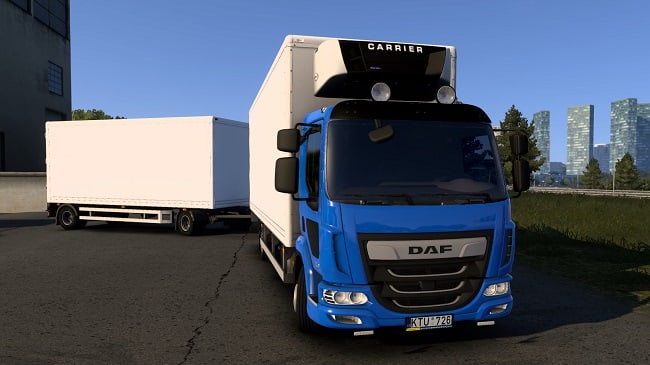 DAF LF Euro VI + Trailer v3.0