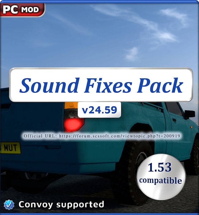 Звуковой мод Sound Fixes Pack v24.59