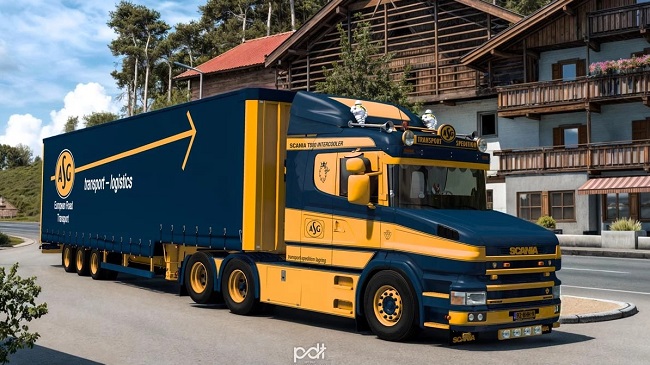 Scania T580 ASG Transport v1.0