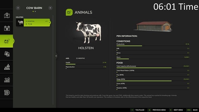 Realistic Milking Times v1.0.0.0