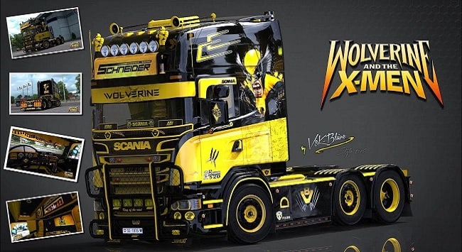 Scania V8K R520 Wolverine v1.0