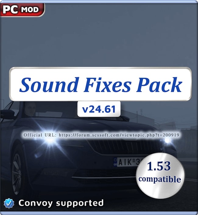 Звуковой мод Sound Fixes Pack v24.61