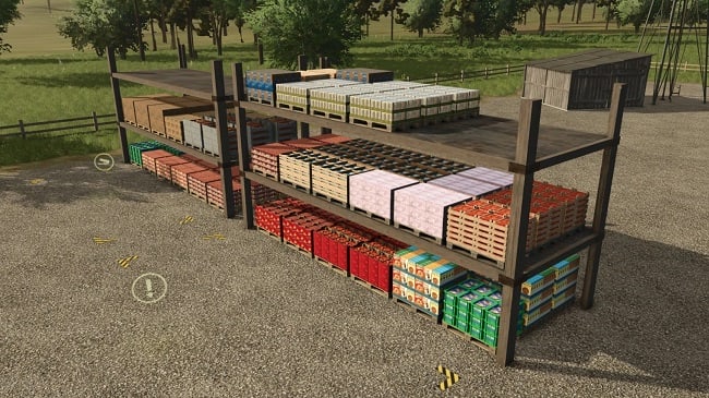 Pallet Shelf FS25 v1.0.0.3