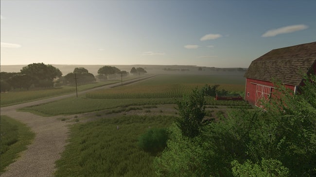 Карта Monteith Iowa FS25 v1.0.0.3