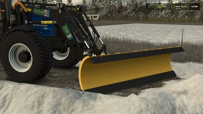 Snow Plow for Front Loader v1.0.0.0