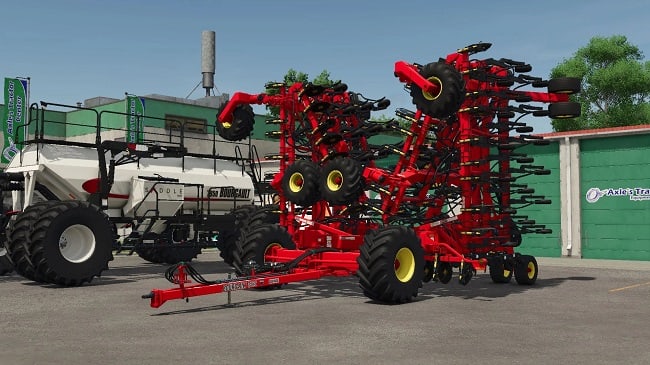 Bourgault 3320-76 Paralink Hoe Drill + 7950 Air Cart v1.0.0.0