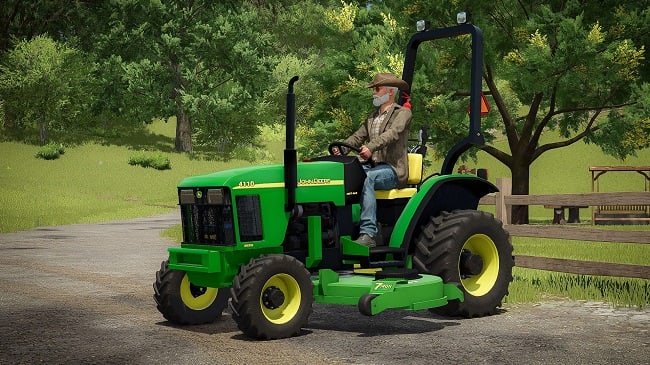 John Deere 4100 Compact Tractor and Deck v1.0.0.0