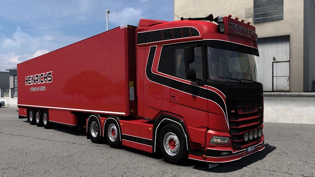 DAF XG Heinrichs Thermoliner + Trailer v2.0