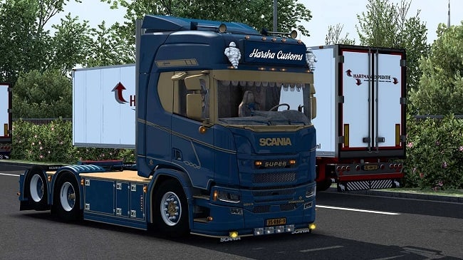 Scania R580s Harsha Customs v2.0