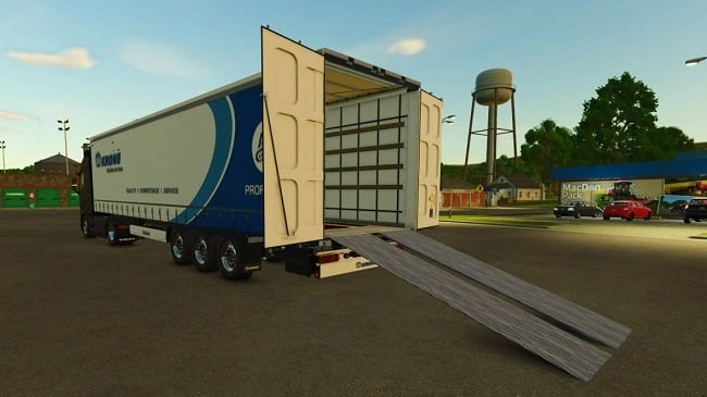 Krone Profil-liner Trailer With Ramps v1.0.0.1