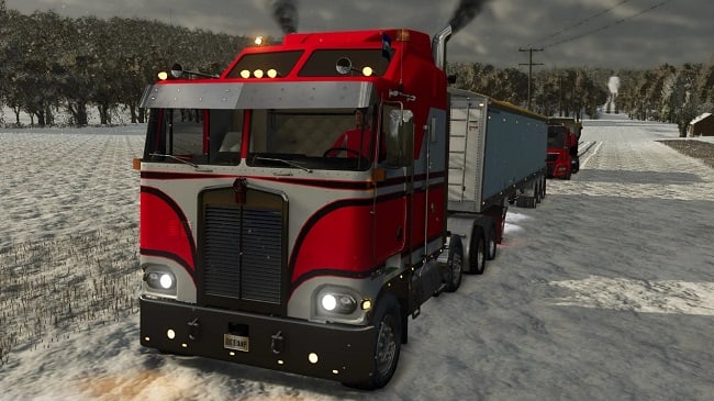 Kenworth K100 CabOver FS25 v1.0.0.0