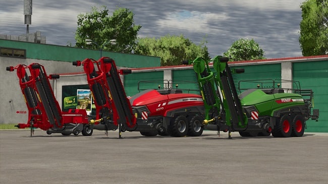 Pack Of Balers With Windrower v1.0.0.0