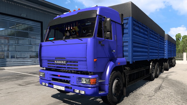 КамАЗ 54-64-65 Зерновоз ETS2 v1.0