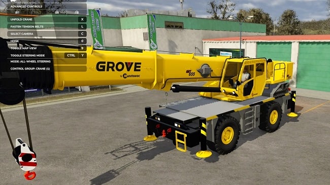 Grove GRT 655 Rough Terrain Crane v1.0.0.0