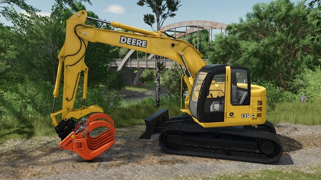 John Deere 135C FS25 v1.0.0.0