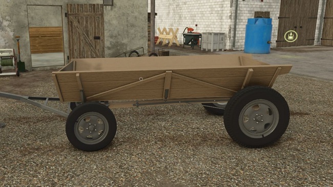 Wooden Trailer FS25 v1.0.1.0