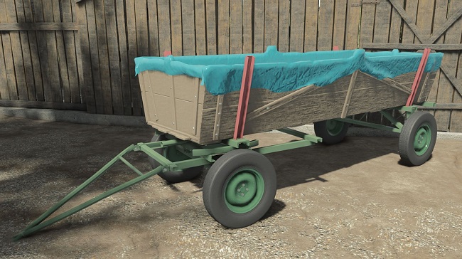 Wooden Trailer FS25 v1.0.0.0