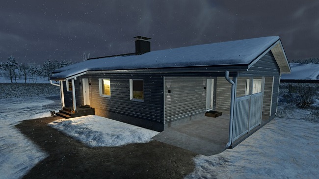 Wooden Farmhouses FS25 v1.0.0.0