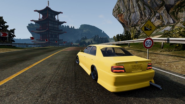Карта Kami Road (CarX) v1.0