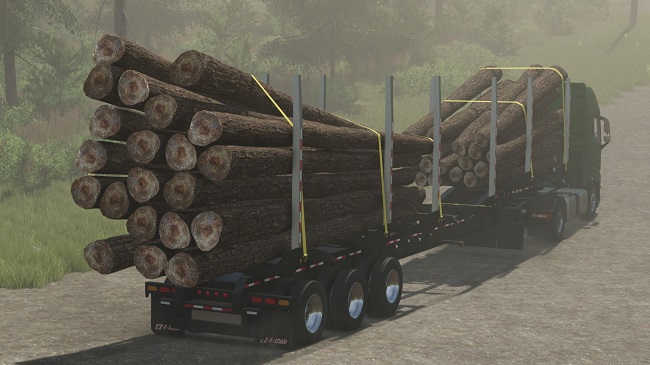 BWS Log Trailer FS25 v1.0.0.0