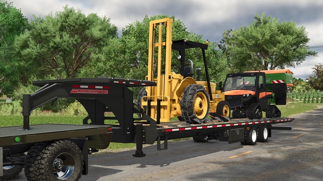 Midsota 36' Gooseneck Dovetail FS25 v1.0.0.0
