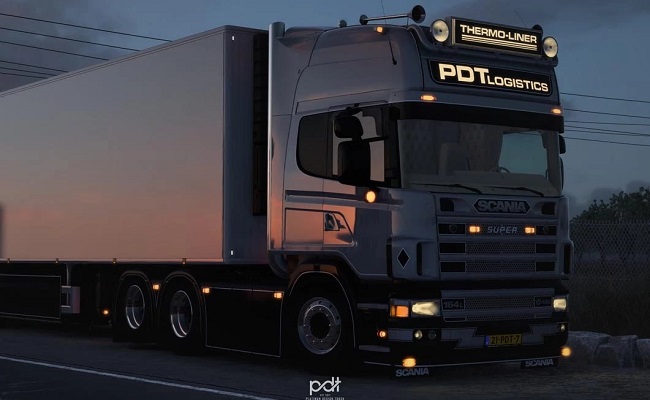 Scania 164G 480 PDT Logistics + Trailer v1.0