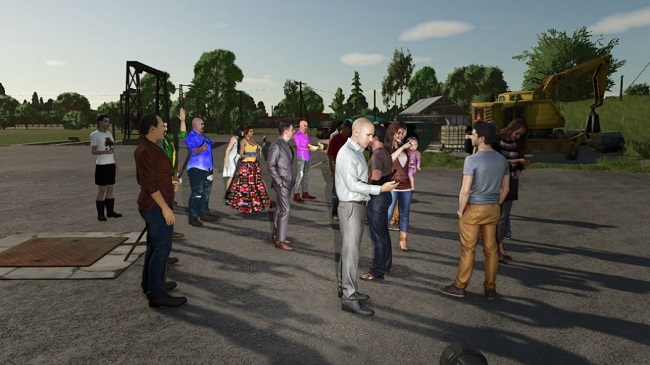Placeable People Pack FS25 v1.0.0.0