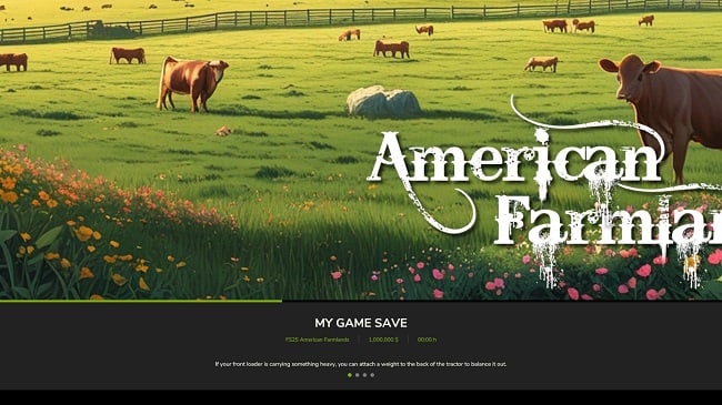 Карта American Farmlands FS25 v1.0.0.0 Beta