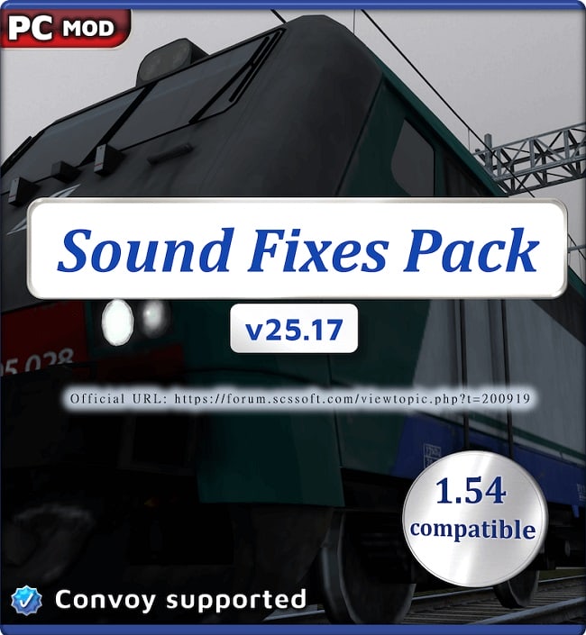 Звуковой мод Sound Fixes Pack v25.17