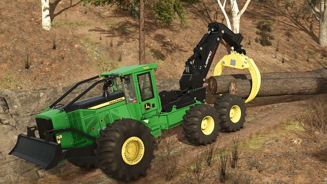 John Deere 768L-II SwingBoom FS25 v1.0.0.0