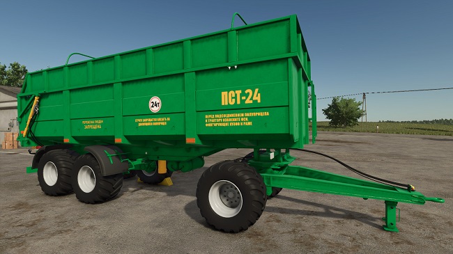 Полуприцеп тракторный ПСТ-24 FS25 v1.0.0.0