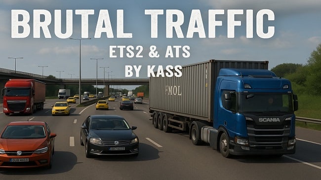 ATS Brutal Traffic by Kass v5.7