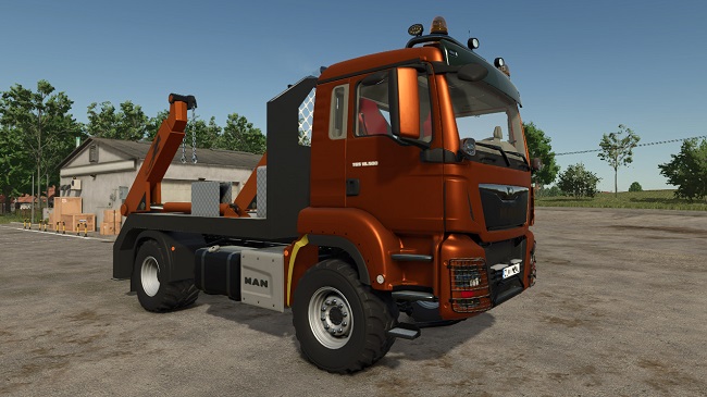 MAN TGS Skip Loader FS25 v1.1.0.0