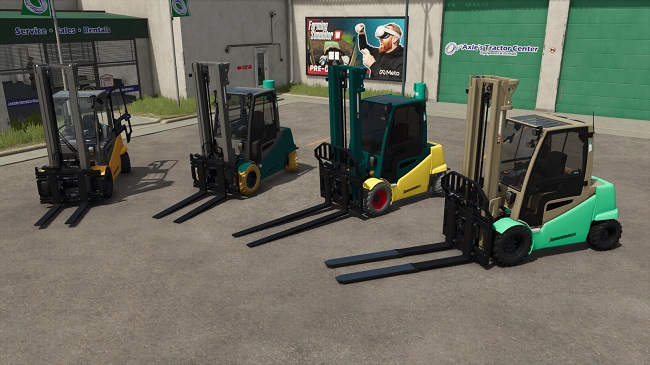 Jungheinrich EFG S50 Pack FS25 v1.0.0.0